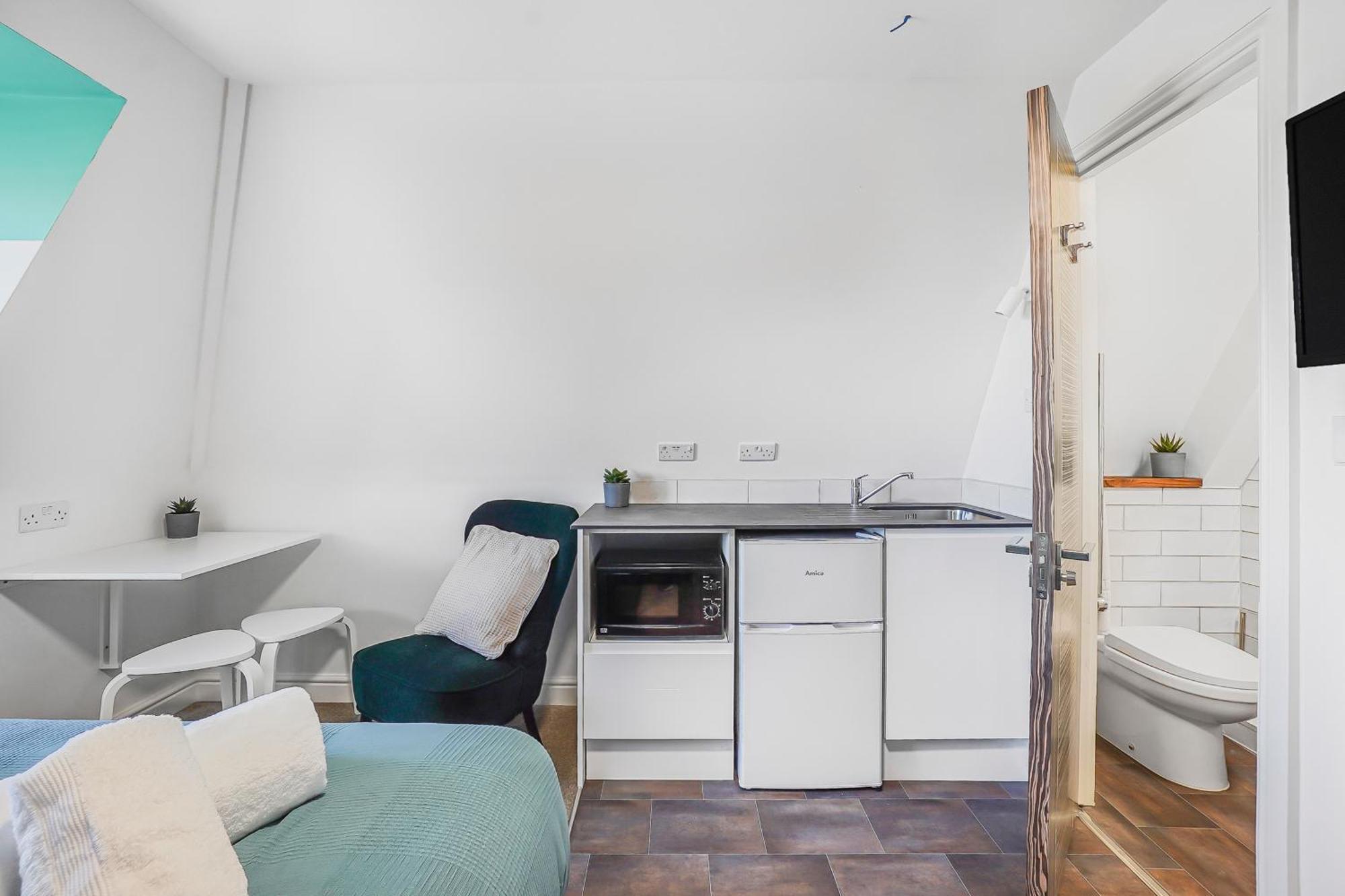 Stylish Eco Aparthotel In Folkestone Værelse billede